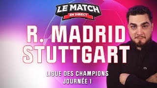 🔴 Real Madrid  Stuttgart  Le Match en direct avec Sowdred Football [upl. by Treharne863]