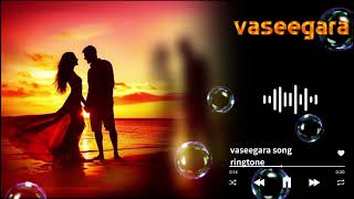 Vaseegara X Zara New Ringtone  vaseegara ringtone  vaseegara song ringtone  new ringtone 2024 [upl. by Erlond]