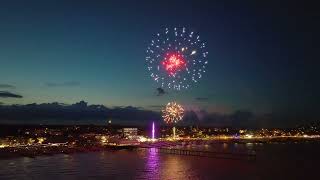 FELIXSTOWE FIREWORKS 2023 4K [upl. by Santiago]