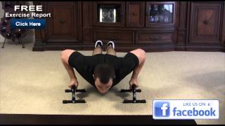 How to Do Push Ups on a Bar [upl. by Krischer]