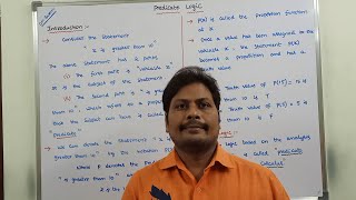 PART1 INTRODUCTION TO PREDICATE LOGIC  PREDICATE CALCULUS  PREDICATE  M PLACE PREDICATE [upl. by Adel]