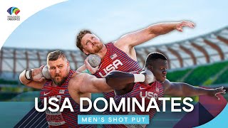 Mens Shot Put Final  World Athletics Championships Oregon 2022 [upl. by Ardnayek894]