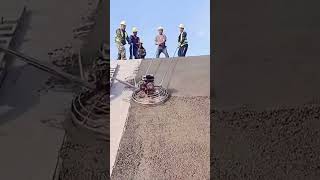 Cement slope protection smoothing process Good tools and machinery can increase work efficiency [upl. by Pearl]