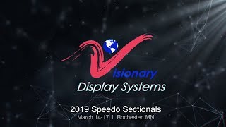 2019 Speedo Sectionals Section 1 Day 4 March 17 PM Session  Rochester MN [upl. by Aikkan95]