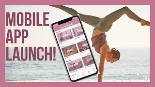 NEW ✨ Yoga with Kassandra MOBILE APP 😍 [upl. by Arny745]