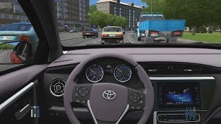 City Car Driving  Toyota Corolla 2017  City Drive [upl. by Loomis89]