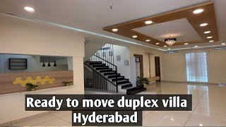 150 sq yards   2300 Sft   Ready to move  Duplex house for sale  Hyderabad [upl. by Cheshire504]