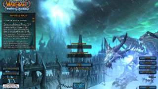 Official World of Warcraft 302 Login Screen with Music 10142008 [upl. by Sweyn]