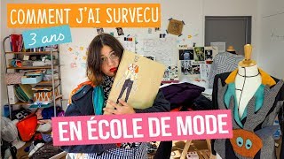 Faire une école de mode  comment jai survécu  Couture Débutant [upl. by Nevlin]