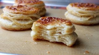 Butter Puff Biscuit Dough  Shortcut Puff Pastry Dough [upl. by Akeihsal]