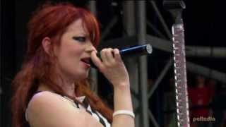 Garbage  I Think Im Paranoid Glastonbury 05 HD1080p [upl. by Aisorbma839]