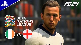 FC 24  IRELAND vs ENGLAND  Harry Kane HatTrick 4K 60FPS [upl. by Aloap]