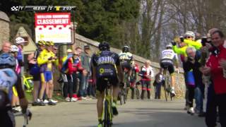 The break in Saint Uze  Stage 5 QuinciéenBeaujolais  BourgdePéage  ParisNice 2017 [upl. by Ellekram822]