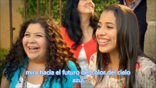 Raini Rodriguez Vive Tus Sueños LYRICS Living Your Dreams Spanish Version [upl. by Kristof765]