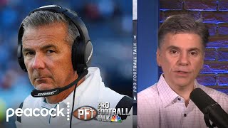 Florio Urban Meyer is oblivious to Jacksonville Jaguars issues  Pro Football Talk  NBC Sports [upl. by Yahsan]