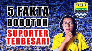 🇲🇾 🇮🇩 REACTION  5 Fakta Bobotoh Yang Mengejutkan Suporter Terbesar Di Asia Tenggara [upl. by Esoj]