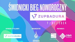 7 Świdnicki bieg Noworoczny Zupbadura [upl. by Einnal]