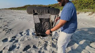 Beach Canopy Camping Chair from Docusvect [upl. by Pelson]