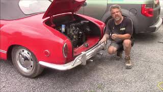 1969 Volkswagen Karmann Ghia Air Cooled Complete Engine Rebuild lastchanceautorestore com [upl. by Morez]