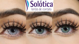 Solotica Natural colors Topazio Ipanema Ice  the perfect color lenses for Dark Eyes 2023 [upl. by Khoury]