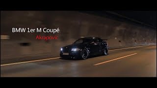 BMW 1er M  Tuning with Akrapovic Exhaust [upl. by Nnyleahs]