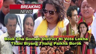 Book Cha Gomati District Ni Vote Lekha Thani Biyang Thang Paikha Borok [upl. by Giglio]