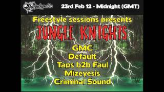 Jungle Knights v07  DJ GMC 23rd Feb 2013 Raggajungle DnB [upl. by Swayder10]