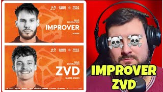 【Damir Reaction】IMPROVER ZVD  GRAND BEATBOX BATTLE 2023 WORLD LEAGUE  Solo Elimination [upl. by Perpetua]