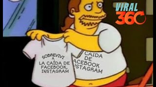 La caída de Facebook Instagram y sus memes [upl. by Carn]