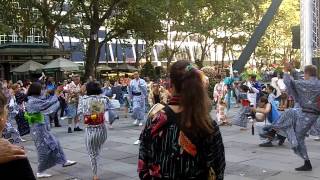 Obon Dance Festival in Bryant Park 2011 [upl. by Akinad62]