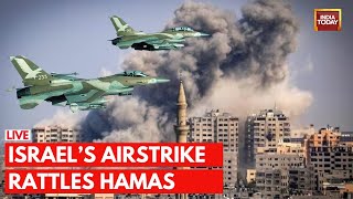 Israel Hamas War LIVE Update Gaza Strip Lies In Ruins As Israeli Military Makes Massive Airstrike [upl. by Nicola]