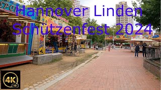 HannoverLindener 🎠 Schützen und Volksfest 2024 4K [upl. by Koren984]