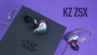 KZ ZSX Review Better Than ZS10 Pro [upl. by Motteo]