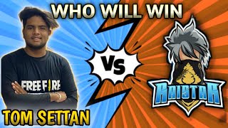 RAISTAR VS TOM SETTAN WHO WILL WIN  1VS 1 ROOM MATCH GAMEPLAY  Free Fire Malayalam  Gamer Berlin [upl. by Eiten]