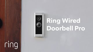 Ring Wired Doorbell Pro Formerly Video Doorbell Pro 2  Featuring Advanced 3D Motion Detection [upl. by Amrak445]