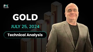 Gold Daily Forecast and Technical Analysis for July 25 2024 by Chris Lewis for FX Empire [upl. by Anha]