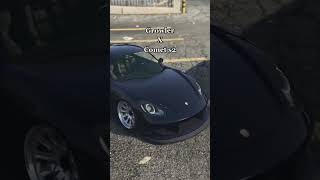 Best cars duos in gta 5  Growler x Comet s2 [upl. by Oicneserc]