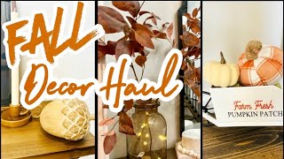 Make Your Home Cozy for Fall Decor Haul [upl. by Esilana]