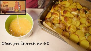 Za jeden stravný lístok obed pre 4 Jednoduché rýchle lacné domáce varenie recept číslo 11 [upl. by Reuven]