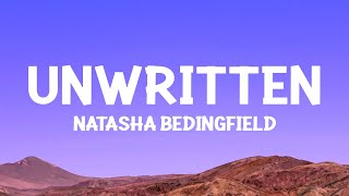 natashabedingfield  Unwritten Lyrics [upl. by Leticia]