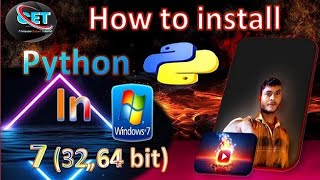 Python Kaise Install Kare Windows 7 32bit amp 64bit Par  StepbyStep Guide [upl. by Llewellyn]