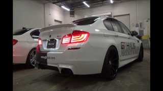 BMW F10 M5 2013  Meisterschaft GTC EV control Catback exhaust system Demonstration [upl. by Naired]