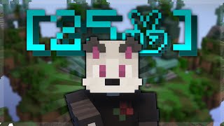 25 STAR PRESTIGE gone wrong in the hood  hypixel skywars [upl. by Jeana]