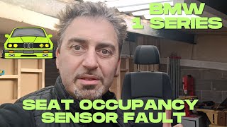 BMW Passengers seat occupancy sensor replacement [upl. by Aratehs894]