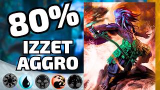 🔵🔴The Best MYTHIC Izzet Artifact Aggro Deck NOBODY Plays  MTG Arena Standard Deck Tech [upl. by Osmund]