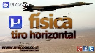 FISICA Tiro horizontal 01 BACHILLERATO MRUA MRU [upl. by Tnomyar203]