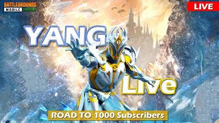 Yang Is Live  Regular Hogaye kya Royal Pass Free UC bgmi livestream bgmilive yangislive pubg [upl. by Ateval]