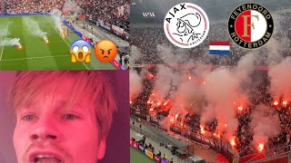 It‘s OVER for Ajax  Match abandoned vs Feyenoord Fights [upl. by Sirrot]