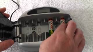 Energizer Universal Battery Charger with smart LED a quick look [upl. by Oeht]