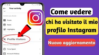 Come scoprire chi ha visualizzato il mio profilo Instagram 2023 [upl. by Perlman687]